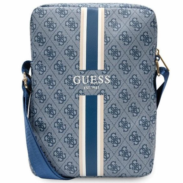 Guess Torba GUTB10P4RPSB 10" kék 4G csíkos táblagép táska