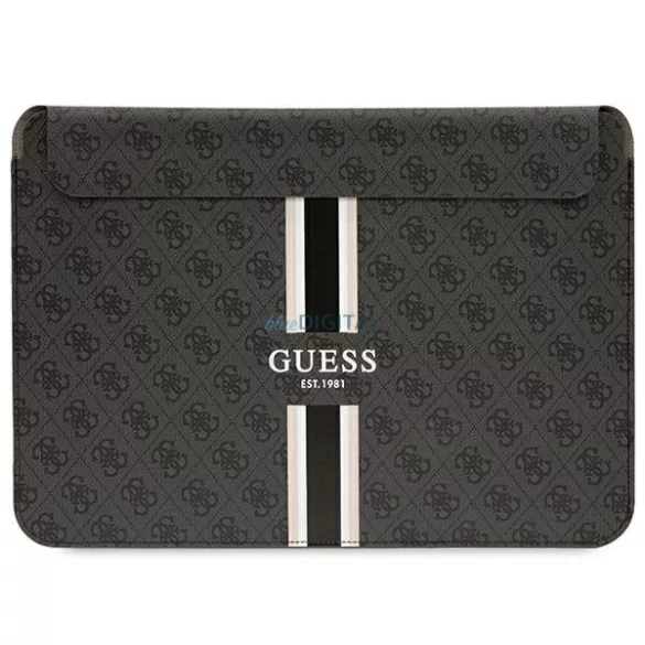 Guess Sleeve GUCS14P4RPSK 14" fekete 4G nyomtatott csíkok