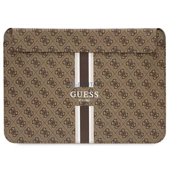 Guess Sleeve GUCS14P4RPSW 14" barna 4G nyomtatott csíkok