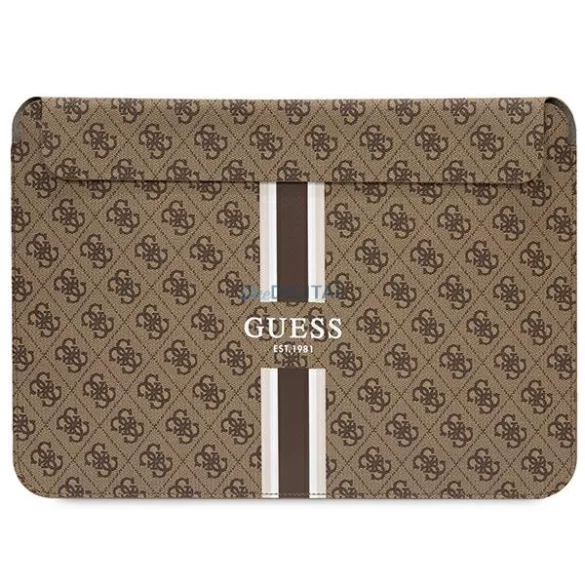 Guess Sleeve GUCS16P4RPSW 16" barna 4G nyomtatott csíkok
