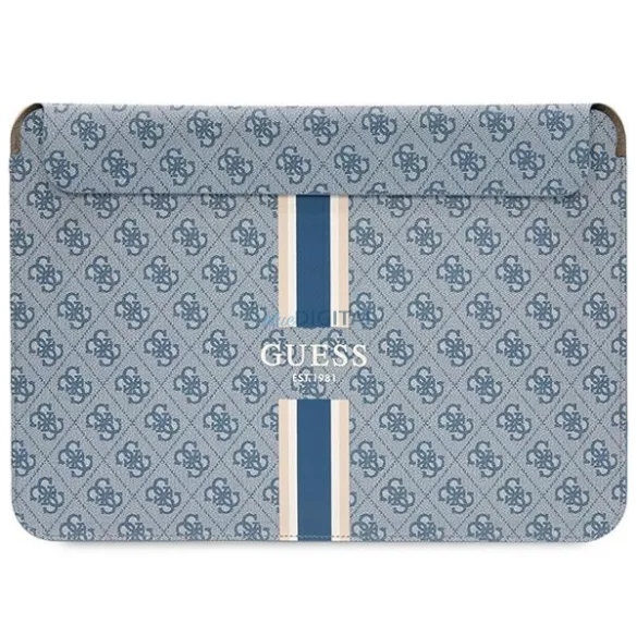 Guess Sleeve GUCS14P4RPSB 14" kék 4G nyomtatott csíkok
