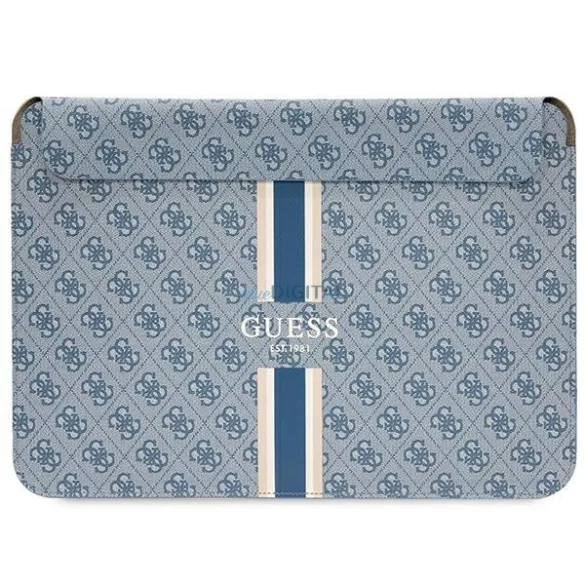 Guess Sleeve GUCS16P4RPSB 16" kék 4G nyomtatott csíkok
