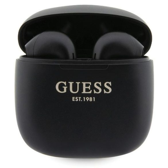 Guess fülhallgató Bluetooth GUTWST26PSK TWS + dokkoló állomás fekete Classic EST Logo