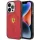 Ferrari FEHMP14XURKR iPhone 14 Pro Max 6.7" piros keménytok áttetsző Magsafe