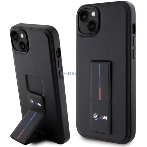 Etui BMW BMHCP14M22GSLK iPhone 14 Plus 6.7" fekete keménytok Grip Hot Stamp