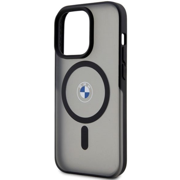 Etui BMW BMHMP14LDSLK iPhone 14 Pro 6.1" fekete keménytok  Aláírás MagSafe aláírás