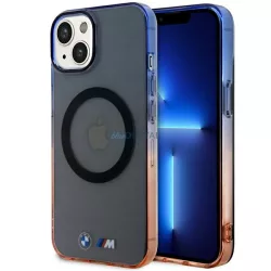   Etui BMW BMHMP14MHTGE iPhone 14 Plus 6.7" szürke keménytok Gradient Bumper MagSafe
