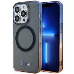   Etui BMW BMHMP14LHTGE iPhone 14 Pro 6.1" szürke keménytok Gradient Bumper MagSafe