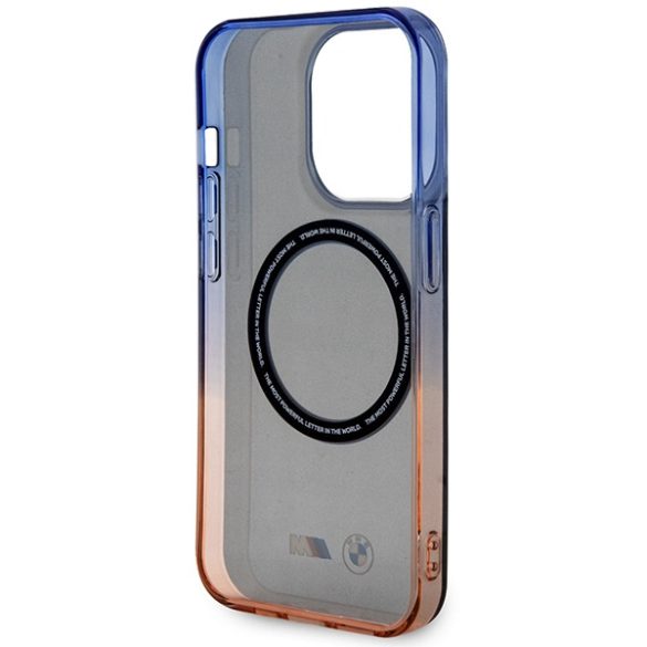 Etui BMW BMHMP14LHTGE iPhone 14 Pro 6.1" szürke keménytok Gradient Bumper MagSafe