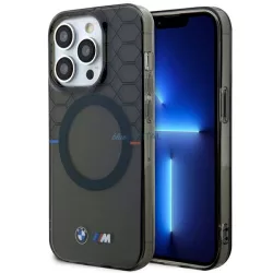   BMW BMHMP13XHGPK iPhone 13 Pro Max 6.7" szürke mintás MagSafe tok
