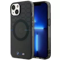   Etui BMW BMHMP14MHGPK iPhone 14 Plus 6.7" szürke mintás MagSafe tok