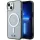 Etui BMW BMHMP14MHCRS iPhone 14 Plus 6.7" átlátszó keménytok Ezüst gyűrű MagSafe