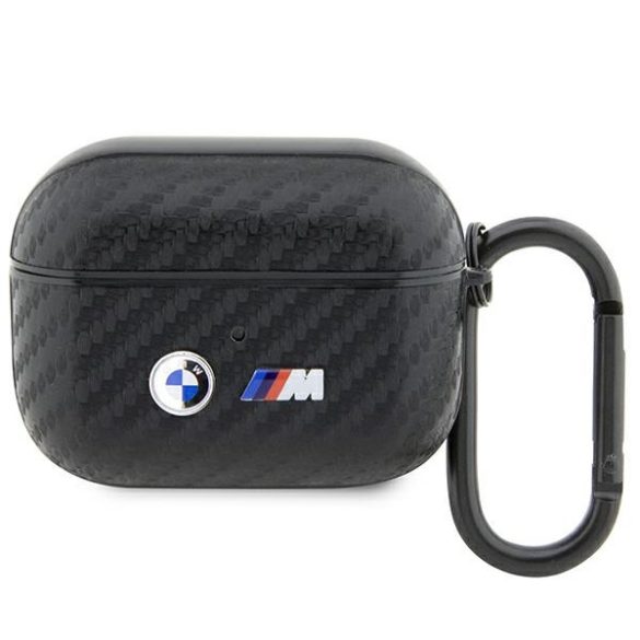 BMW BMAPWMPUCA2 AirPods Pro tok fekete Carbon dupla fém logó