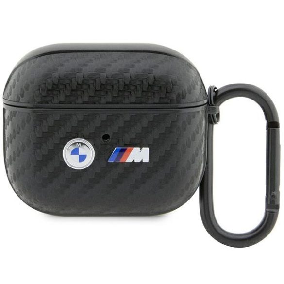 BMW BMA3WMPUCA2 AirPods 3 gen tok fekete Carbon dupla fém logó