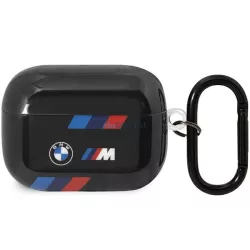   BMW BMAP222SOTK AirPods Pro 2 gen tok fekete tricolor csíkokkal