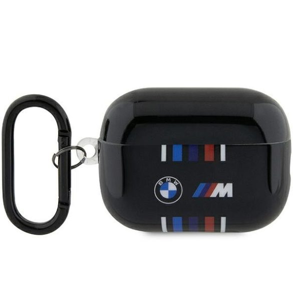 BMW BMAP222SWTK AirPods Pro 2 gen tok fekete többszínű vonalakkal