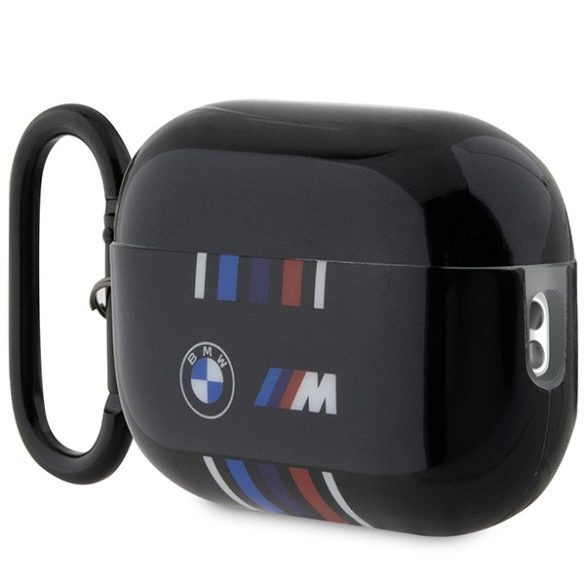 BMW BMAP222SWTK AirPods Pro 2 gen tok fekete többszínű vonalakkal