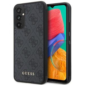 Guess GUHCSA34G4GFGR A34 5G A346 szürke keménytok  4G fém arany logó