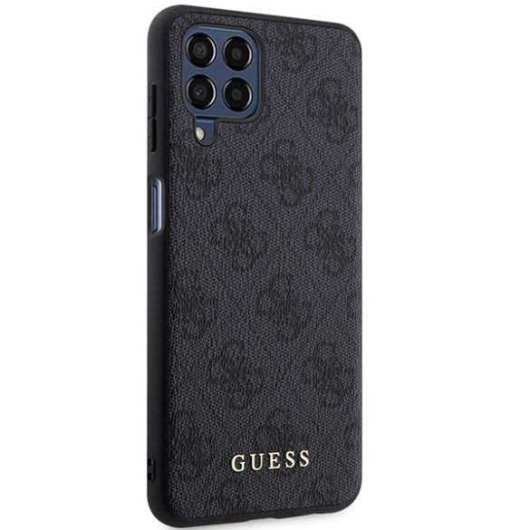 Guess GUHCSM33G4GFGR M33 5G M336 szürke keménytok  4G fém arany logó