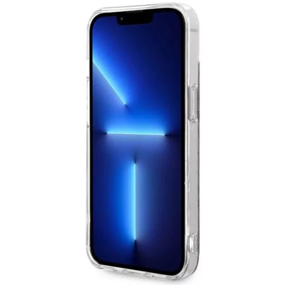 Guess GUHMP14MH4STK iPhone 14 Plus 6.7" fekete keménytok 4G MagSafe