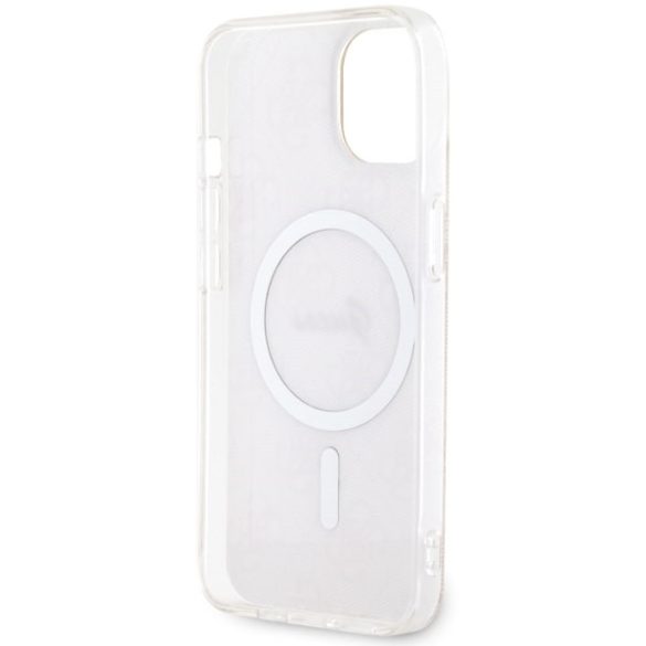 Guess GUHMP14MH4STP iPhone 14 Plus / 15 Plus 6.7" rózsaszín keménytok 4G MagSafe