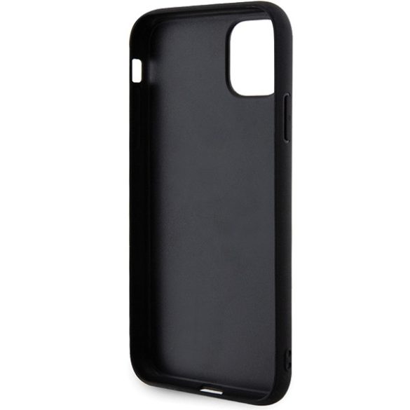 Karl Lagerfeld KLHCN613DRKHNK iPhone 11 / Xr 6.1" fekete keménytok gumi Choupette 3D