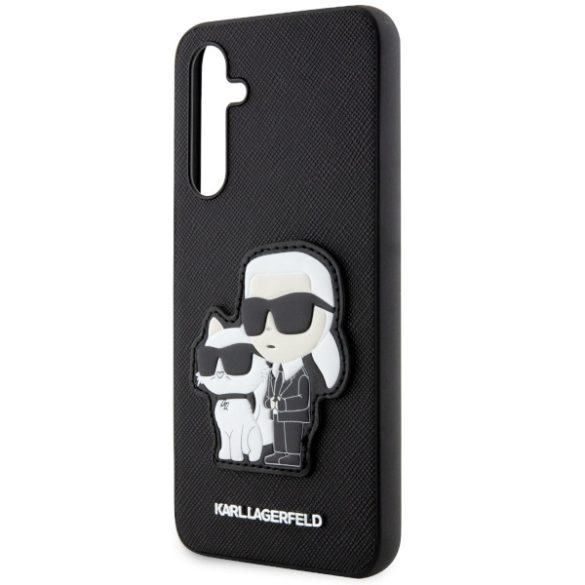 Karl Lagerfeld KLHCA34SANKCPK A34 5G A346 keménytok fekete Saffiano Karl & Choupette