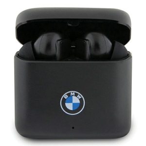 BMW fülhallgató Bluetooth BMWSES20AMK TWS + dokkoló állomás fekete Signature