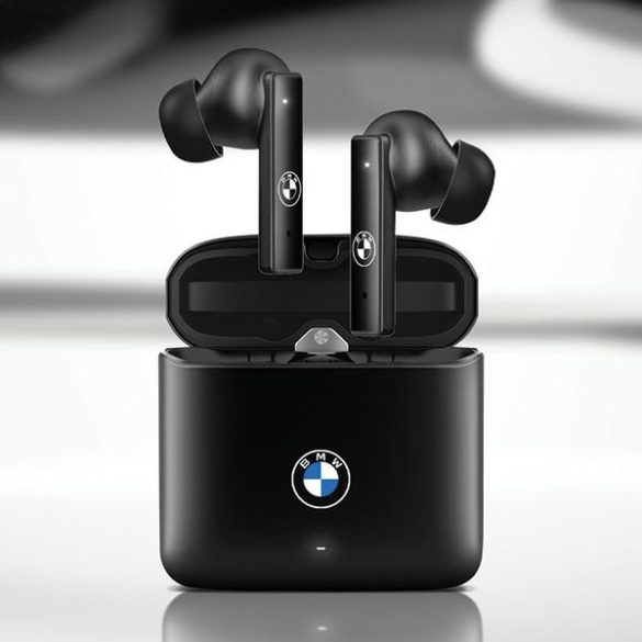 BMW fülhallgató Bluetooth BMWSES20AMK TWS + dokkoló állomás fekete Signature