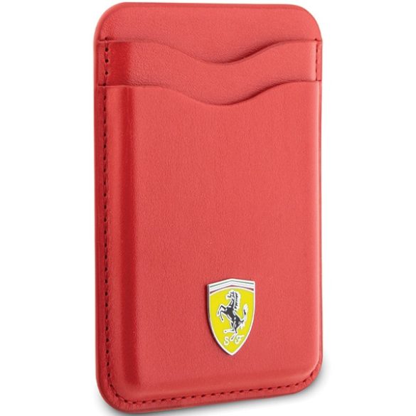 Ferrari pénztárcával kártyatartóval FEWCMRSIR piros MagSafe bőr 2023 kollekció tok