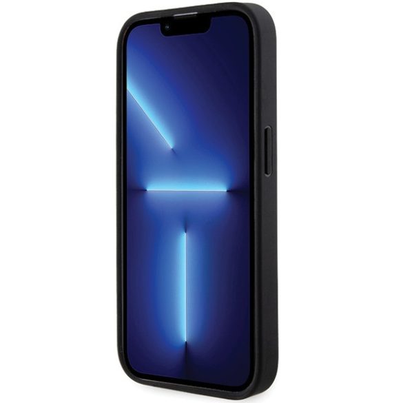 Mercedes MEHMP14L23RCMK iPhone 14 Pro 6.1" fekete keménytok Sima bőr MagSafe