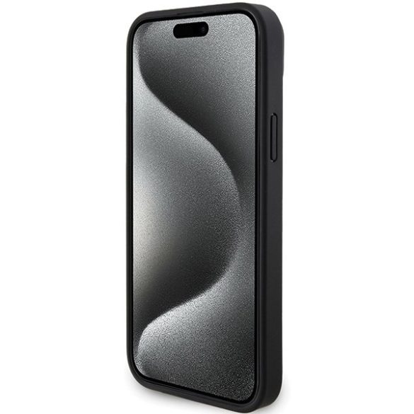 Mercedes MEHMP15Samsung Galaxy S23RCMK iPhone 15 / 14 / 13 6,1" fekete keménytok Smooth Leather MagSafe