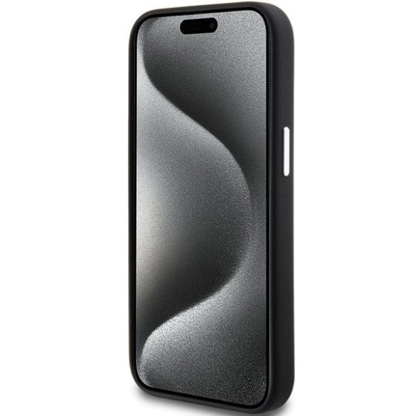 Mercedes MEHMP15Samsung Galaxy S23SCMK iPhone 15 / 14 / 13 6,1" fekete keménytok Silicone Bicolor MagSafe