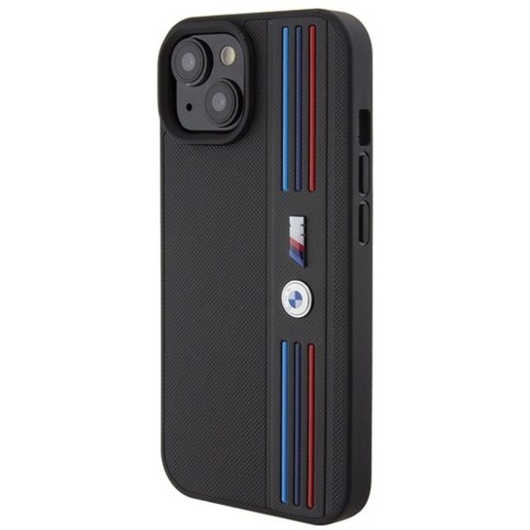 BMW BMHCP15S22PPMK iPhone 15 / 14 / 13 6,1" fekete Tricolor M Collection tok