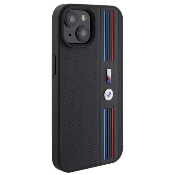 BMW BMHCP15S22PPMK iPhone 15 / 14 / 13 6,1" fekete Tricolor M Collection tok
