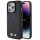 BMW BMHCP15L22PVTK iPhone 15 Pro 6.1" fekete keménytok steppelt trikolór