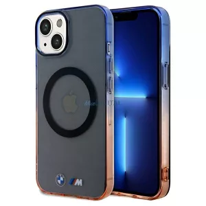 BMW BMHMP15MHTGE Gradient Bumper MagSafe keménytok iPhone 15 Plus - szürke