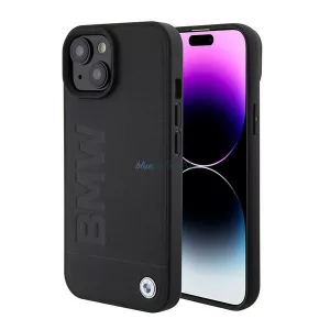BMW BMHMP15SSLLBK iPhone 15 6.1" fekete Magsafe keménytok Signature Collection Logo