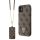 Guess GUHCN61P4TDSCPW iPhone 11 / Xr 6.1" barna keménytok  Crossbody 4G fém logó