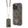 Guess GUHCP13LP4TDSCPW iPhone 13 Pro / 13 6.1" barna keménytok  Crossbody 4G fém logó