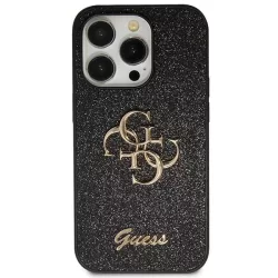   Guess GUHCN61HG4SGK iPhone 11  6.1" fekete keménytok Glitter Script Big 4G