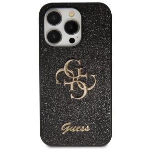 Guess GUHCN61HG4SGK iPhone 11 / Xr 6.1" fekete keménytok Glitter Script Big 4G