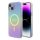 Guess GUHMP15MHITSU iPhone 15 Plus / 14 Plus 6.7" lila keménytok IML Iridescent MagSafe