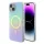 Guess GUHMP15MHITSQ iPhone 15 Plus 6.7" türkizkék keménytok IML Irizáló MagSafe IML Iridescent