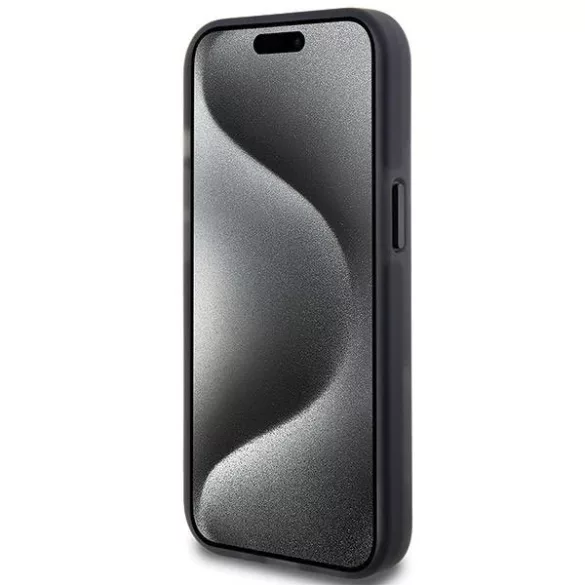 Tumi TUHMP15STCAMK Frosted Camo Print MagSafe-kompatibilis tok iPhone 15 - fekete