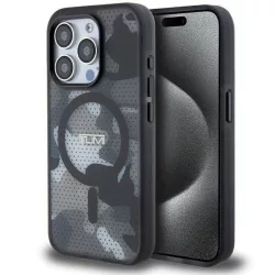   Tumi TUHMP15LTCAMK Frosted Camo Print MagSafe-kompatibilis tok iPhone 15 Pro - fekete