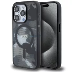   Tumi TUHMP15LTCAMK Frosted Camo Print MagSafe-kompatibilis tok iPhone 15 Pro - fekete