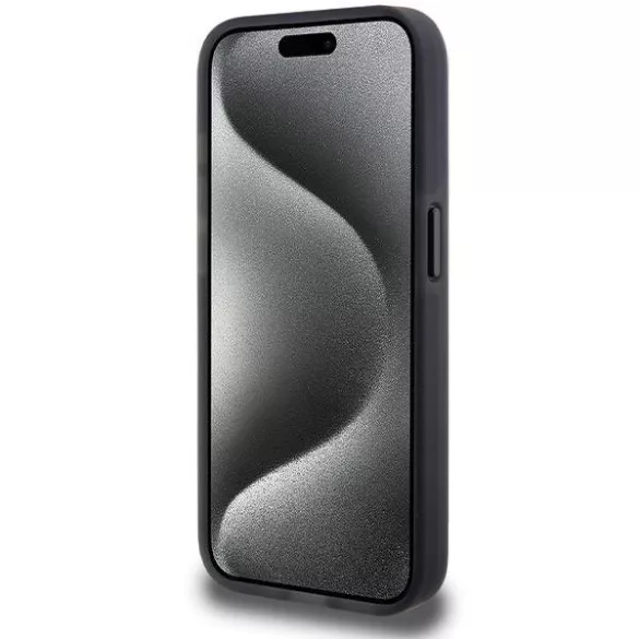 Tumi TUHMP15LTCAMK Frosted Camo Print MagSafe-kompatibilis tok iPhone 15 Pro - fekete