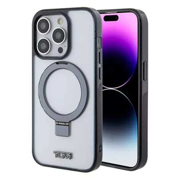Tumi TUHMP15LSSFC Ring Stand MagSafe-kompatibilis tok iPhone 15 Pro - fekete