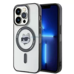   Karl Lagerfeld KLHMP15XHCHNOTK iPhone 15 Pro Max 6.7" átlátszó keménytok IML Choupette's Head MagSafe IML Choupette's Head MagSafe